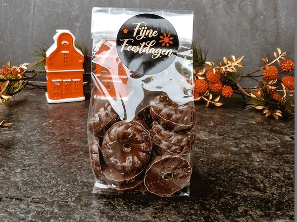 Kerst choco kransje puur